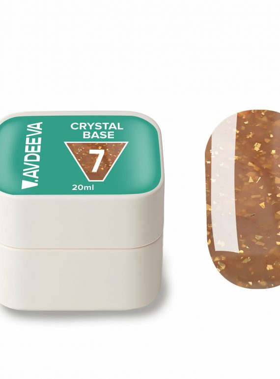 Камуфлююча база V.AVDEEVA Crystal Base №7 карамельна, 20 мл
