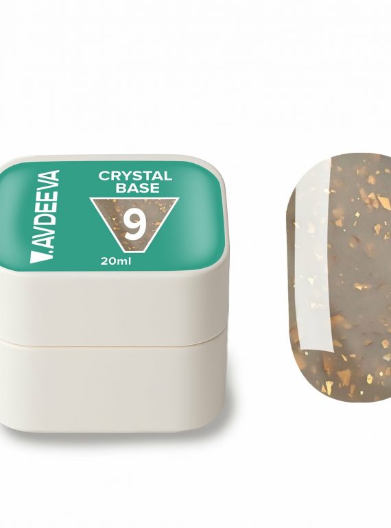 Камуфлююча база V.AVDEEVA Crystal Base №9 кавова, 20 мл