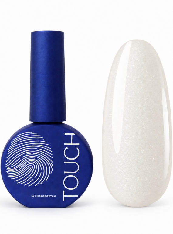 Камуфлююча база TOUCH Cover Base №02 Milky White Shimmer, 13 мл