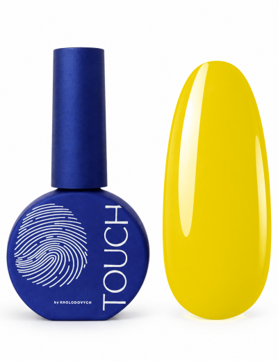 Гель-лак TOUCH Gel Polish №16 Яскравий жовтий, 9 мл