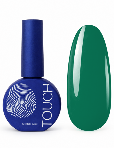 Гель-лак TOUCH Gel Polish №42 Холодний зелений, 9 мл